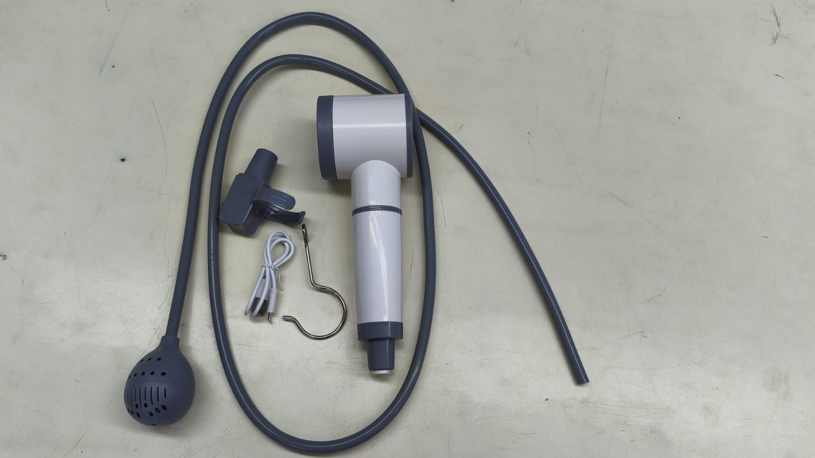 Gray helmet for bikers